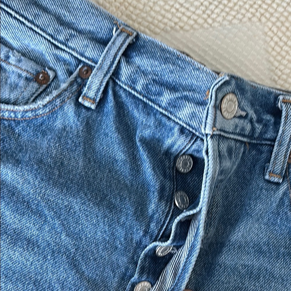 Agolde denim shorts size 29 - Picture 5 of 12